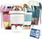 Crystalia 4 Pack 20 oz On The Go Yogurt Parfait Cups with