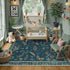 5x7 Decor(5'x7',Dark Beeiva Insect Print Rug for Bedroom - Soft Washable Non Slip Butterfly Playroom Rugs for Living