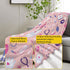 Cozy 60"x50" Nurse Blanket, Pink Nurse Gifts Flannel Throw Blankets,Soft Warm Lightweight Plush Nursing Graduation