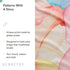 Summer 18" 30" 1-Pack GEOMETRY Spring Kitchen Towels - Double Sided, Quick Dry Microfiber Cloth - Spring & Dish Towels