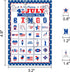 32Players 4th of July Bingo Game - Patriotic Bingo Cards for Kids Adults, Independence Day Party Supplies