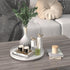 13" Counter Oak Wood Decorative Tray for Home Decor, Tray for Coffee Table Decor Perfume Nightstand Vanity Bathroom