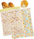 QHMCHLDZ 2-Pack Reusable Beeswax Bread Bags - Large 17x13 Inch for Sourdough &