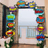 Poen Hero Themed Party Decorations - Large Hero Action Sign Fun Cutouts for Birthday Baby Shower Party Supplies, 10