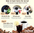 2in1 Travel French Press Coffee Maker, Portable 11.8 oz Tumbler for Ground Coffee & Tea Leaves, Iced Coffee Mug