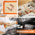 Silicone Baking Mat, Set of 2 Non-Stick Oven-Bake Cover Pads for Making Macaroons & Cookies, 16.5" x 11.7"