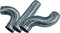 Semi Rigid Aluminum Duct Deflecto with Attached Connectors, Silver, 4" x 24" (MAC36024/6)