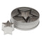 Ateco Plain Edge Star Cutters, 6 Piece Set