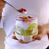 Matifaner 16 oz Round Breakfast Glass Cup with Silicone Seal Cover and Spoon, Glass Dessert Cup with Lid for Breakfast