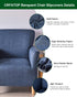 1-Piece Sofa,A16 CRFATOP Stretch Mid Century Modern Armchair Slipcover Accent Chair Covers with Arms Soft Chair