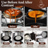 58.5mm Puck Screen, Reusable Coffee Filters for Espresso Portafilter Filter Basket, 316 Stainless Steel