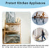 50pcs Disposable Thickened Small Appliance Dust Covers, Clear Plastic with Elastic, Oil Dust Proof for Blender, Air