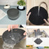 Trivets for Hot Dishes, Silicone Hot Pads for Kitchen, Multi-Purpose Heat Resistant Mat Potholders, 2 pcs Square and 2