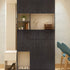 Homease Brown Black Wood Contact Paper, 24 x 196 in, Self-Adhesive Wallpaper for Furniture and Cabinets