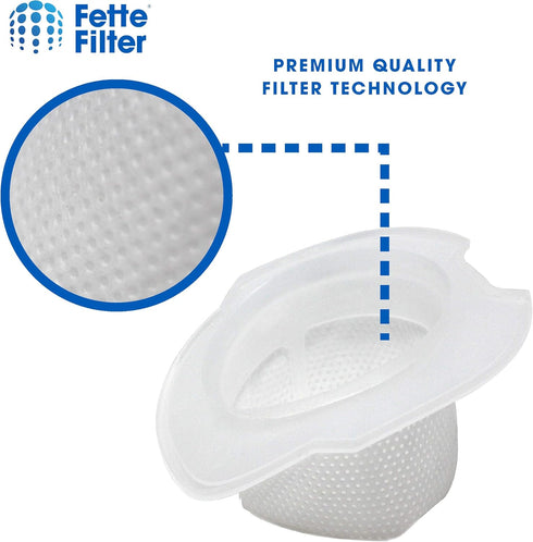 Fette Filter Vacuum Replacement Filters for Swiffer Sweep and Vac, Pack of 4