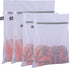 Kimmama Mesh Laundry Bags - Lingerie Wash Bag with Zipper, Net Washer Sack for Delicates, 2 PCS