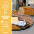 Clear Butter Dish with Lid, Easy Scoop Butter Keeper for Countertop, No Mess Lid, Dishwasher Safe