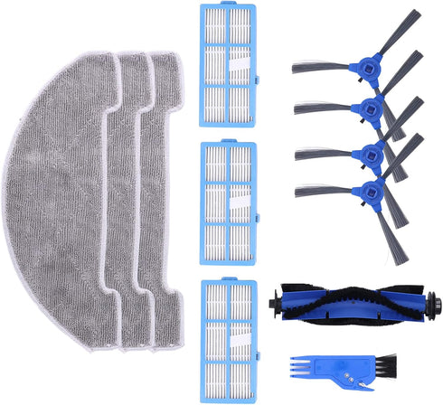 Robotic Vacuum Cleaner Replacement Filters, Compatible with Proscenic 850T Sweeping Robot