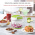 Starfrit Pull Chopper, Multi-Purpose Manual Food Processor with Three Blade System for Fruits, Vegetables, Meats