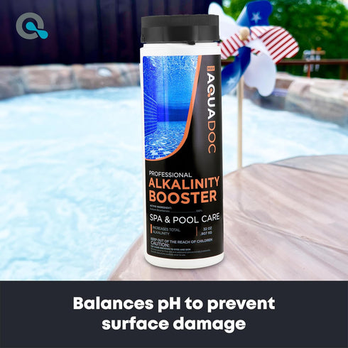 2 lbs. AquaDoc Spa Alkalinity Booster - Hot Tub pH Balance Enhancer