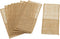 uxcell Burlap Lace Utensil Holders, 10Pcs Knife Forks Napkin Silverware Holder Bag for Wedding Party Decoration