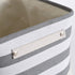 TheWarmHome Extra Large Cube Storage Bins, 3 Pack 16×12×12 inch, Sturdy Fabric Storage Basket with Handles for