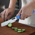 Folding Chef Knife 4.8" Utility Knife with Sharp 440A Stainless Steel Blade and G10 Handle for Outdoor Camping Cooking