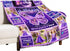 Custom Butterfly Blanket with Name for Kids Girls, Personalized Baby Receiving Blankets Customized Blanket for Infant