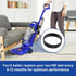 KEEPOW E0205 Vacuum Belts Replacement for Eureka PowerSpeed Bagless Upright Cleaner, 6 Pack