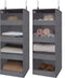 GRANNY SAYS 4-Shelf Hanging Organizer, Closet Hanging Shelves, Closet Hanging Storage Organizers,