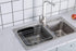 Premium Racks Expandable Over The Sink Dish Rack - Durable 304 Stainless Steel