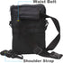 Tuhaoge Multifunctional Nurse Storage Bag, Waist Bag for Nurse Pocket Storage (Black)