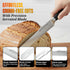 ORVIX 15.6 Inch Bread Knife Extra Long Serrated Knife for Homemade Sourdough Bread Ultra Sharp Stainless Steel Full