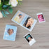 3 Inch Mini Photo Album for Fujifilm Instax Camera, Kpop Photocard Binder, 40 Pockets (Blue)