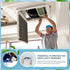 Breathe Naturally Universal Cut to Fit Carbon Activated Air Filter - Replacement Charcoal Filters Made in USA