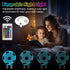 Linkax Soccer Gifts for Kids, 3D Illusion Lamp Night Light with 16 Colors Remote, Birthday Christmas Gifts for Boys