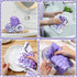 6 Pcs Spring Lavender Kitchen Towel Set - Rustic Bath Hand Towels for Spring Holiday, 24 x 16 Inches