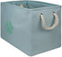 Bone Dry Pet Storage Collection Collapsible Bin, Medium Rectangle in Aqua