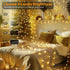 50FT 150 OMIKA Connectable Globe String Lights Outdoor Waterproof, LED Fairy Lights with Remote Timer, Multicolor