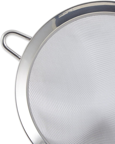 RSVP International Endurance Kitchen Collection, 7-Inch Stainless Steel Fine Mesh Conical Sieve/Colander