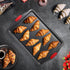 Baking Sheet Set - 2-Piece Cookie Sheet Set with Silicone Handles, Nonstick Steel Baking Pans