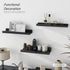 Set 3 Rebee Vision Modern Floating Shelves of : Farmhouse Wall Mounted Bedroom Decor Aesthetic for Multifunctional