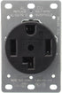Leviton 4-Wire, 30-Amp, 250V Flush Mount Dryer Receptacle, 278-S00