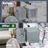 Window Air Conditioner Cover Kit for U-Shape AC, Magnetic Easy Install, 2 Covers, 3 Layers Insulated