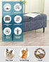 Bands,M,08 CRFATOP Printed Rectangle Ottoman Stool Cover Stretch Folding Storage Footstool Bench Slipcovers Upholstered