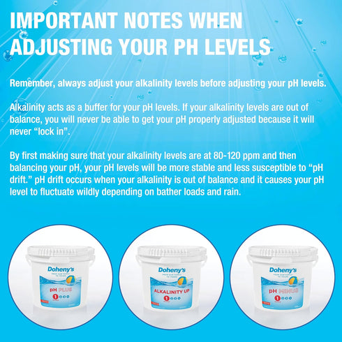 |5 lb Doheny's pH Minus | pH Down for Pools | Sodium Bisulfate Dry Acid | Pool pH Reducer | Water Balancer | Fast