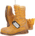 Midwest-CBK Army Boot Military Brown Resin Stone Christmas Decorative Hanging Ornament, 3 x 3
