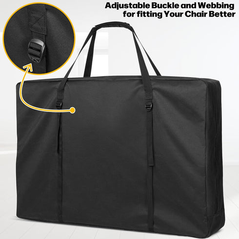 GRAOSO Carrying Bag for Folding Chair, Storage Case Fits for Beach Chair, Zero Gravity Lounge Chair, Director Chair