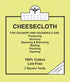 Nouvelle Legende Commercial Grade Unbleached Cotton Cheesecloth, 27 SqFt, Durable, Lint-Free, Reusable