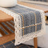 15.7x17.7 Tablecloth Nightstand End Tabletop Dust Cover Night Stand Table Linen - Dark Gray